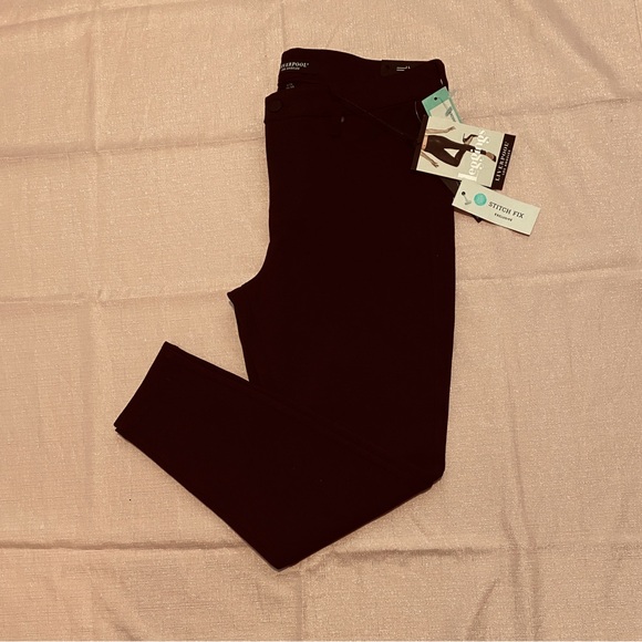 Liverpool maroon color pants size 10  NWT. - Picture 4 of 8
